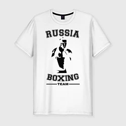 Мужская slim-футболка Russia Boxing Team
