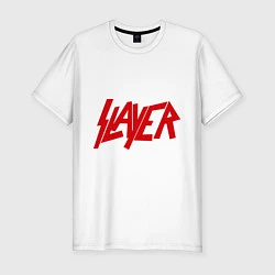 Мужская slim-футболка Slayer