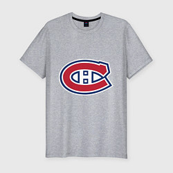 Футболка slim-fit Montreal Canadiens, цвет: меланж