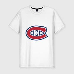 Футболка slim-fit Montreal Canadiens, цвет: белый