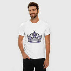 Футболка slim-fit Los Angeles Kings, цвет: белый — фото 2