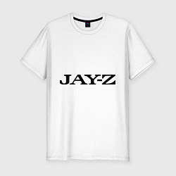 Футболка slim-fit Jay-Z, цвет: белый