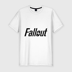 Футболка slim-fit Fallout, цвет: белый