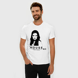 Футболка slim-fit House MD: Thirteen, цвет: белый — фото 2