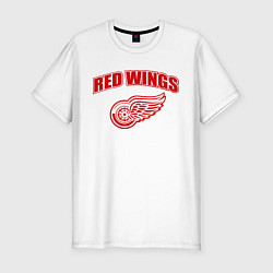 Мужская slim-футболка Detroit Red Wings