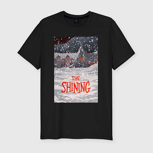Мужская slim-футболка The Shining / Черный – фото 1