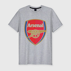Футболка slim-fit Arsenal FC, цвет: меланж