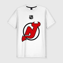 Футболка slim-fit New Jersey Devils: Kovalchuk 17, цвет: белый
