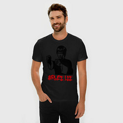 Футболка slim-fit Bruce Lee: Karate, цвет: черный — фото 2