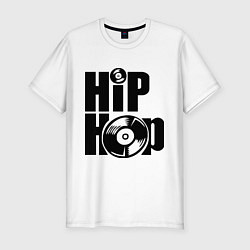 Футболка slim-fit Hip-Hop, цвет: белый