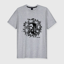 Мужская slim-футболка Dolphin: Birds