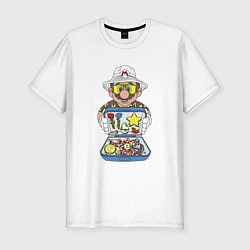 Футболка slim-fit Summer Mario, цвет: белый