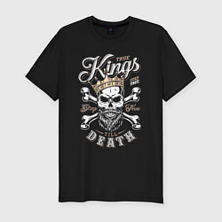 Футболка slim-fit Kings death, цвет: черный