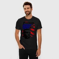 Футболка slim-fit Mike Tyson: USA Boxing, цвет: черный — фото 2