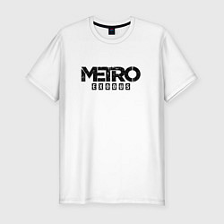 Мужская slim-футболка Metro Exodus
