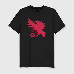 Мужская slim-футболка Warlock Eagle
