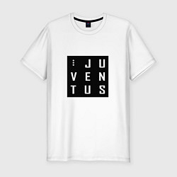 Футболка slim-fit Juventus FC: Black Collection, цвет: белый