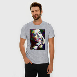 Футболка slim-fit Lorde Art, цвет: меланж — фото 2