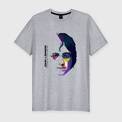 Мужская slim-футболка John Lennon: Techno
