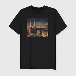 Футболка slim-fit Pink Floyd: Animals, цвет: черный