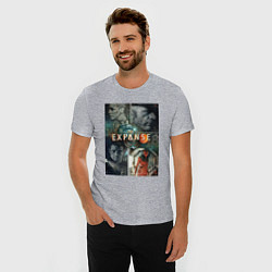 Футболка slim-fit The Expanse, цвет: меланж — фото 2