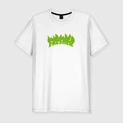 Футболка slim-fit Fresher, цвет: белый