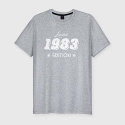 Футболка slim-fit Limited Edition 1983, цвет: меланж