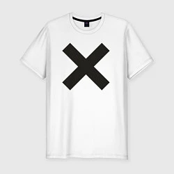 Футболка slim-fit The XX: Black X, цвет: белый
