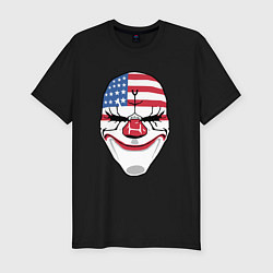 Футболка slim-fit American Mask, цвет: черный