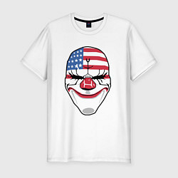 Футболка slim-fit American Mask, цвет: белый