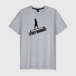 Футболка slim-fit Street WorkOut, цвет: меланж