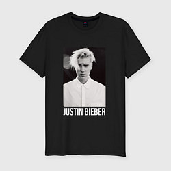 Футболка slim-fit Justin Bieber, цвет: черный