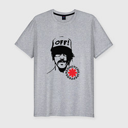 Футболка slim-fit Red Hot Chili Peppers: Off, цвет: меланж