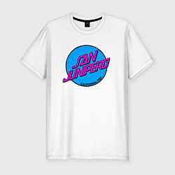 Футболка slim-fit San Junipero, цвет: белый