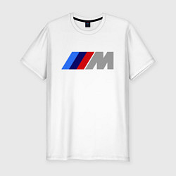 Футболка slim-fit BMW M, цвет: белый