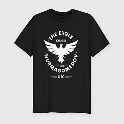 Мужская slim-футболка The Eagle: Khabib UFC