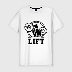 Мужская slim-футболка Iron Lift