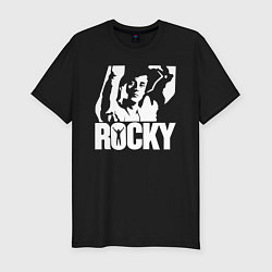 Футболка slim-fit Rocky Balboa, цвет: черный