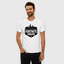 Футболка slim-fit Fortnite Forever, цвет: белый — фото 2