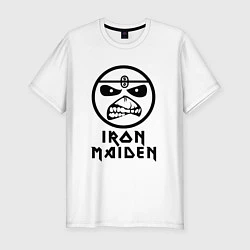 Футболка slim-fit Iron Maiden, цвет: белый