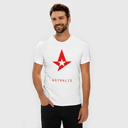 Футболка slim-fit Astralis - The Form, цвет: белый — фото 2