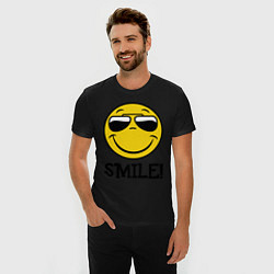Футболка slim-fit Summer Smile, цвет: черный — фото 2