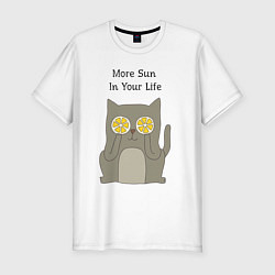 Мужская slim-футболка More Sun In Your Life