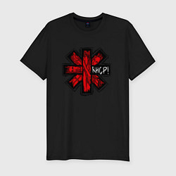 Футболка slim-fit Red Hot Chili Peppers, цвет: черный