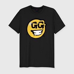 Футболка slim-fit GG Smile, цвет: черный