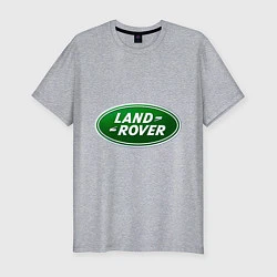 Футболка slim-fit Logo Land Rover, цвет: меланж