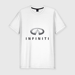 Футболка slim-fit Logo Infiniti, цвет: белый