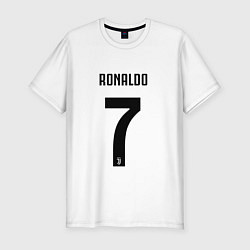 Футболка slim-fit RONALDO 7, цвет: белый