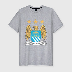 Мужская slim-футболка Manchester City FC