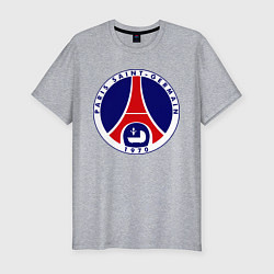 Футболка slim-fit PSG FC, цвет: меланж